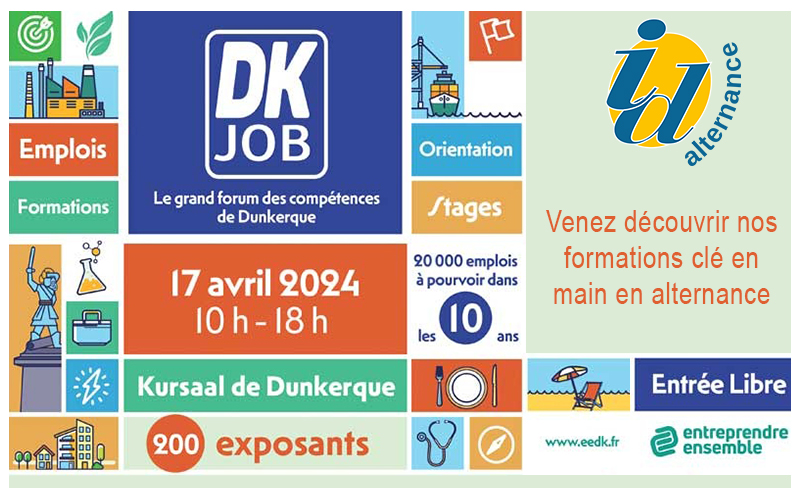 Image événement salon DK Job à Dunkerque